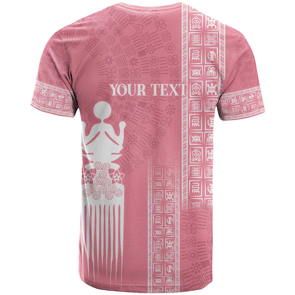 Personalized Adinkra Akan Culture T Shirt Women's Day Duafe Symbol