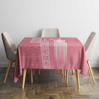 Personalized Adinkra Akan Culture Tablecloth Women's Day Duafe Symbol