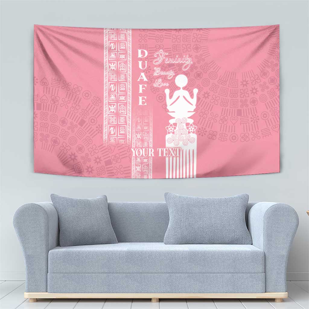 Personalized Adinkra Akan Culture Tapestry Women's Day Duafe Symbol