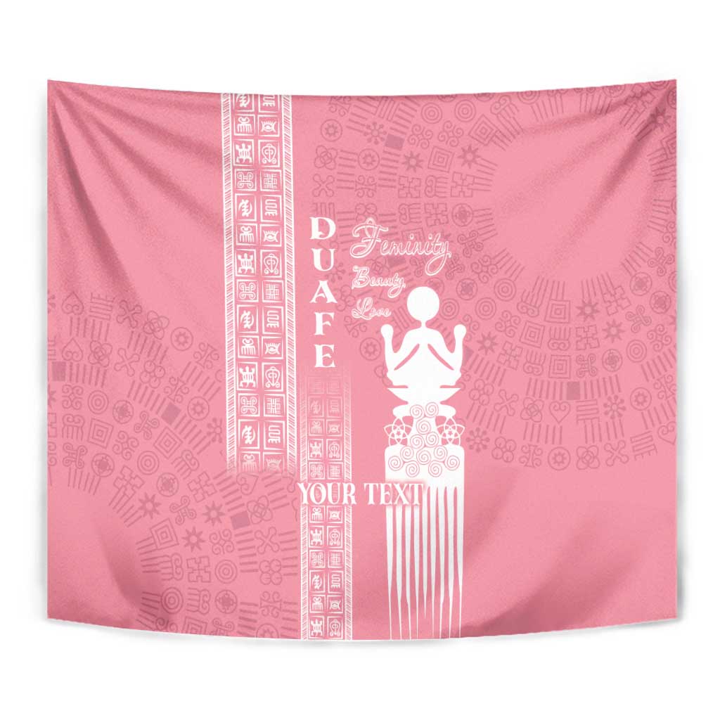 Personalized Adinkra Akan Culture Tapestry Women's Day Duafe Symbol