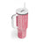 Personalized Adinkra Akan Culture Tumbler With Handle Women's Day Duafe Symbol