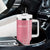 Personalized Adinkra Akan Culture Tumbler With Handle Women's Day Duafe Symbol