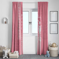 Personalized Adinkra Akan Culture Window Curtain Women's Day Duafe Symbol