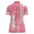 Personalized Adinkra Akan Culture Women Polo Shirt Women's Day Duafe Symbol