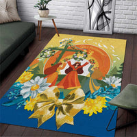 Sverige Glad Midsommar Area Rug Majstang Dancing