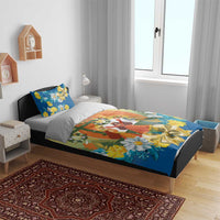 Sverige Glad Midsommar Bedding Set Majstang Dancing