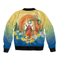 Sverige Glad Midsommar Bomber Jacket Majstang Dancing