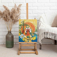 Sverige Glad Midsommar Canvas Wall Art Majstang Dancing