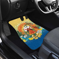 Sverige Glad Midsommar Car Mats Majstang Dancing
