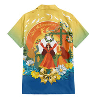 Sverige Glad Midsommar Family Matching Mermaid Dress and Hawaiian Shirt Majstang Dancing