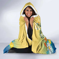 Sverige Glad Midsommar Hooded Blanket Majstang Dancing