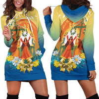 Sverige Glad Midsommar Hoodie Dress Majstang Dancing