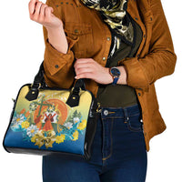 Sverige Glad Midsommar Shoulder Handbag Majstang Dancing