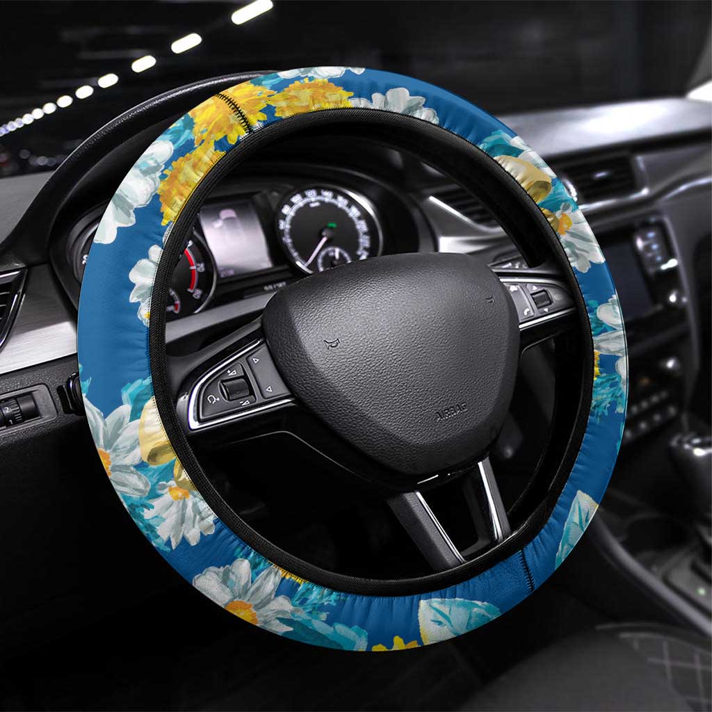 Sverige Glad Midsommar Steering Wheel Cover Majstang Dancing