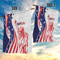 Fourth Of July USA Garden Flag American Dream - Statue Of Liberty