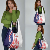 Fourth Of July USA Grocery Bag American Dream - Statue Of Liberty