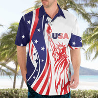 Fourth Of July USA Hawaiian Shirt American Dream - Statue Of Liberty