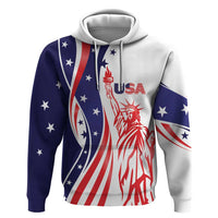 Fourth Of July USA Hoodie American Dream - Statue Of Liberty