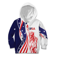 Fourth Of July USA Kid Hoodie American Dream - Statue Of Liberty