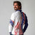 Fourth Of July USA Long Sleeve Polo Shirt American Dream - Statue Of Liberty