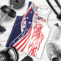 Fourth Of July USA Men Tank Top American Dream - Statue Of Liberty