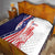 Fourth Of July USA Quilt American Dream - Statue Of Liberty