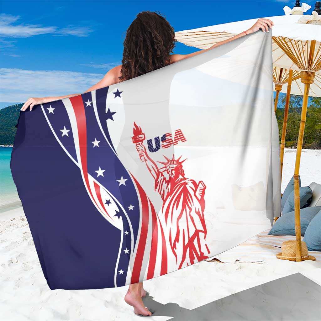 Fourth Of July USA Sarong American Dream - Statue Of Liberty