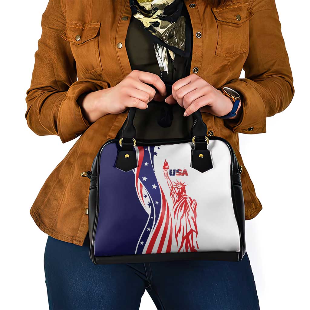 Fourth Of July USA Shoulder Handbag American Dream - Statue Of Liberty