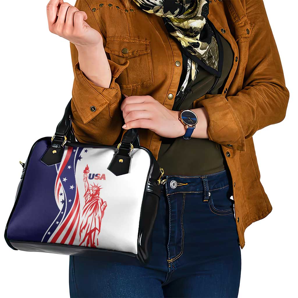 Fourth Of July USA Shoulder Handbag American Dream - Statue Of Liberty