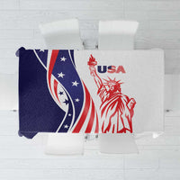 Fourth Of July USA Tablecloth American Dream - Statue Of Liberty