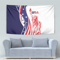Fourth Of July USA Tapestry American Dream - Statue Of Liberty