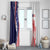 Fourth Of July USA Window Curtain American Dream - Statue Of Liberty