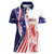 Fourth Of July USA Women Polo Shirt American Dream - Statue Of Liberty