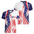Fourth Of July USA Women V-Neck T-Shirt American Dream - Statue Of Liberty