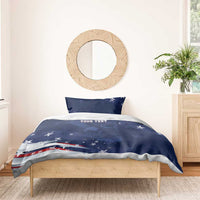 Personalized Fourth Of July USA Bedding Set The Stars and Eagle