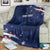 Personalized Fourth Of July USA Blanket The Stars and Eagle