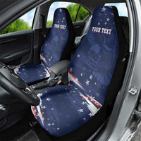 Personalized Fourth Of July USA Car Seat Cover The Stars and Eagle