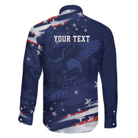 Personalized Fourth Of July USA Family Matching Mermaid Dress and Hawaiian Shirt The Stars and Eagle