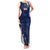 Personalized Fourth Of July USA Family Matching Tank Maxi Dress and Hawaiian Shirt The Stars and Eagle