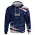 Personalized Fourth Of July USA Hoodie The Stars and Eagle