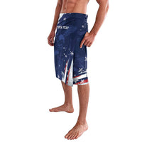 Personalized Fourth Of July USA Lavalava The Stars and Eagle