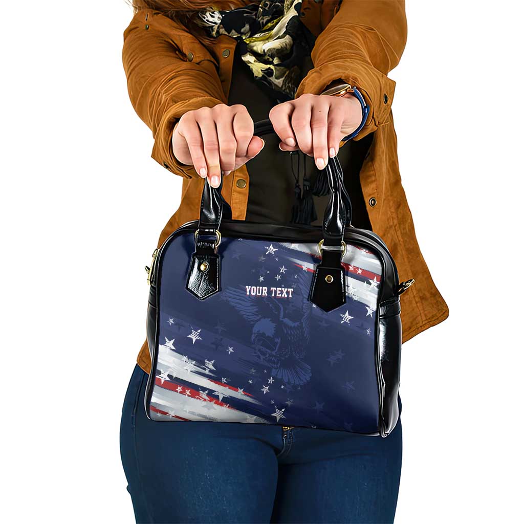 Personalized Fourth Of July USA Shoulder Handbag The Stars and Eagle