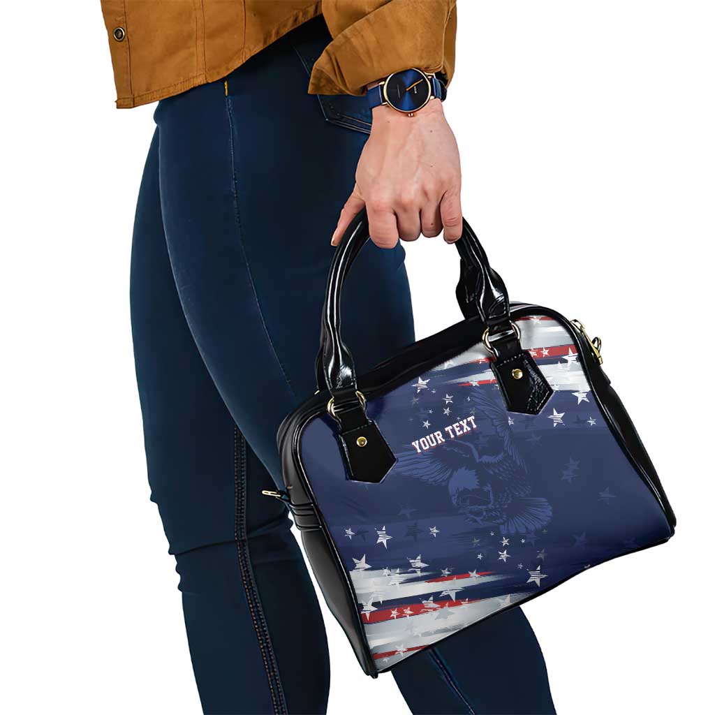 Personalized Fourth Of July USA Shoulder Handbag The Stars and Eagle
