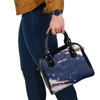 Personalized Fourth Of July USA Shoulder Handbag The Stars and Eagle