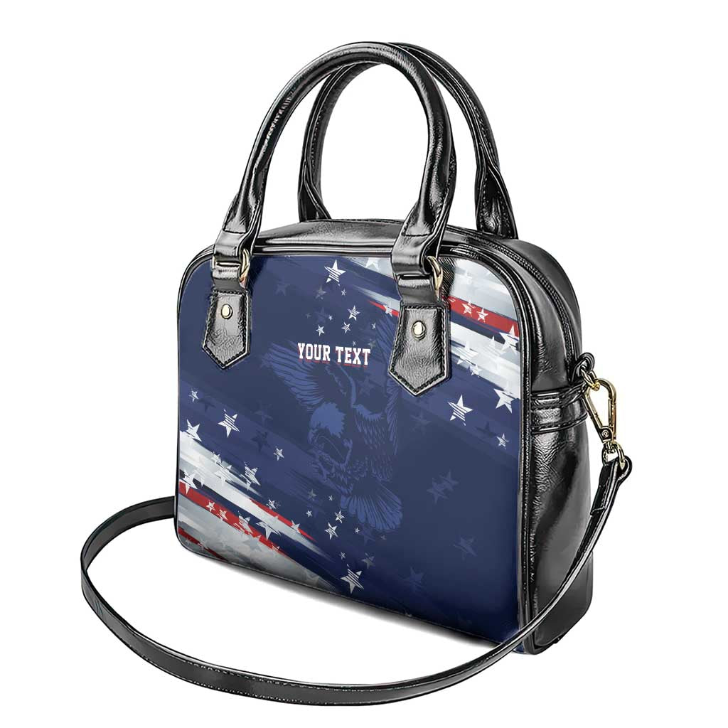 Personalized Fourth Of July USA Shoulder Handbag The Stars and Eagle