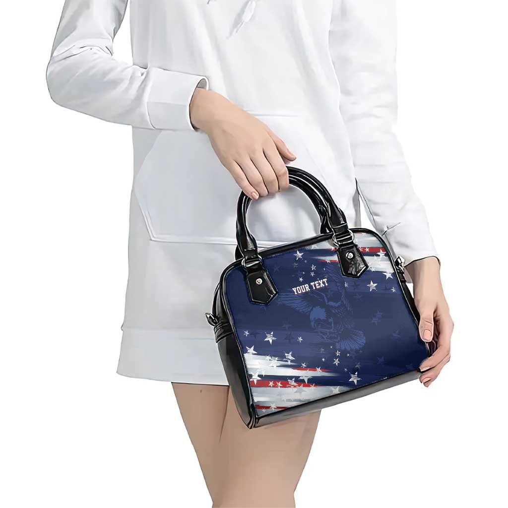 Personalized Fourth Of July USA Shoulder Handbag The Stars and Eagle