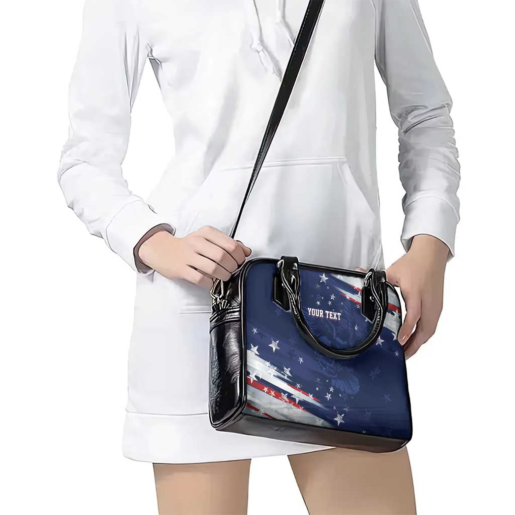 Personalized Fourth Of July USA Shoulder Handbag The Stars and Eagle