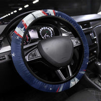 Fourth Of July USA Steering Wheel Cover The Stars and Eagle