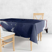 Personalized Fourth Of July USA Tablecloth The Stars and Eagle