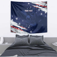 Personalized Fourth Of July USA Tapestry The Stars and Eagle